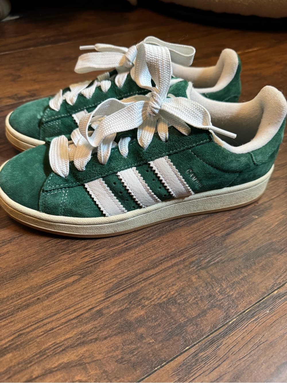 adidas Campus 00s Dark Green Cloud White